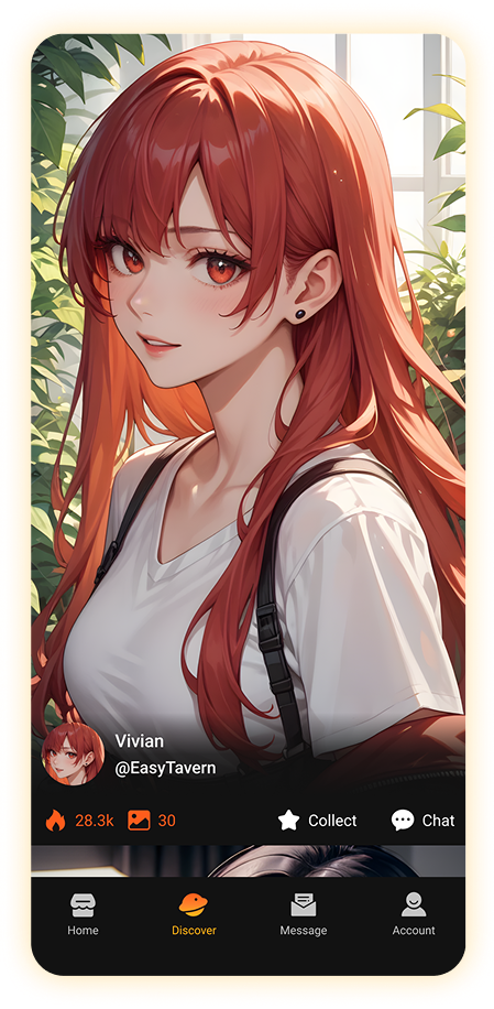 Character profile page